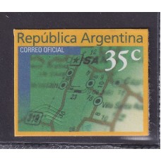 ARGENTINA 1999 GJ 2968A ESTAMPILLA NUEVA MINT U$ 1